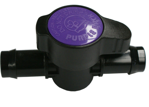 Purple Back Valve 19mm