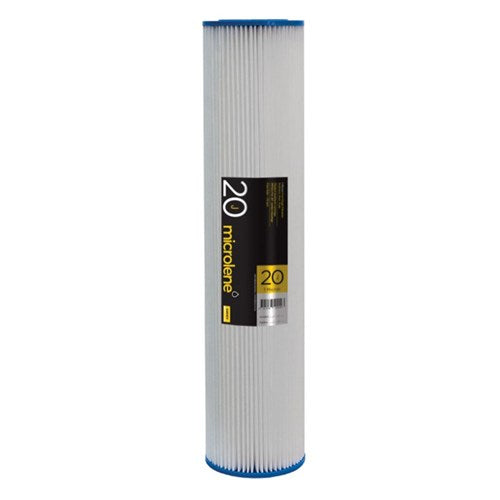 Davey | 20PP20J | 20 Micron | Poly Pleated Sediment Filter 20” X 4.5”